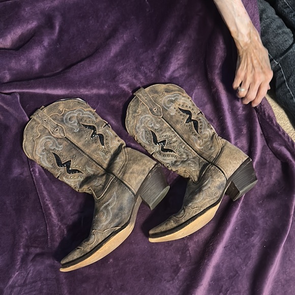 Larado fancy cowboy boots - Picture 5 of 7